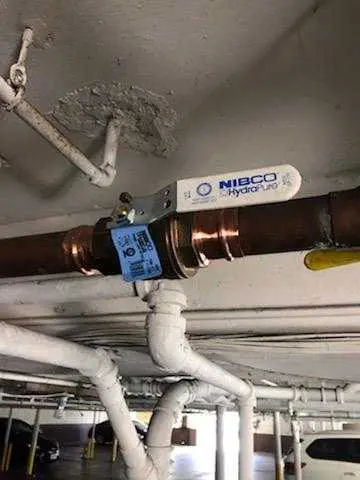 Copper pipe repair and valve work for Backflow Testing in Banks