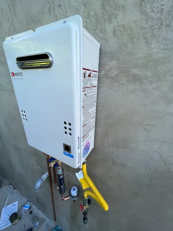 Tankless water heater installation for Banks homes